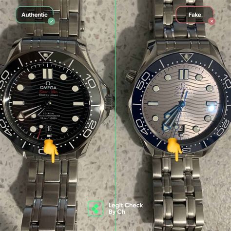 how to identify a fake omega watch|how to authenticate omega watch.